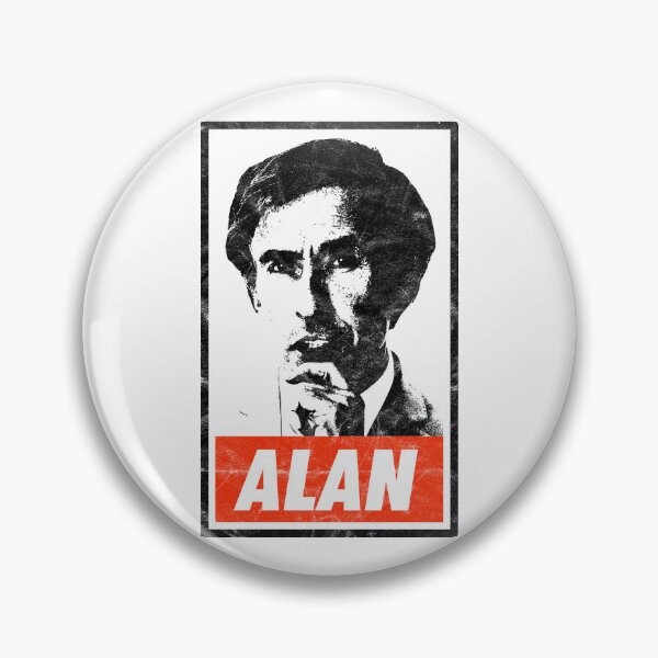 Item preview, Alan - White Distressed Look designed and sold by risible.