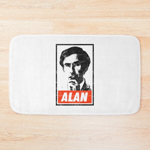 Item preview, Alan - White Distressed Look designed and sold by risible.