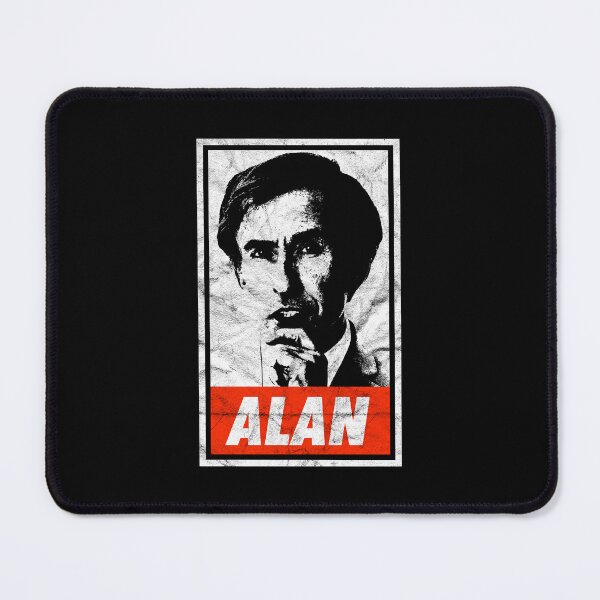 Item preview, Alan - Black Distressed Look designed and sold by risible.