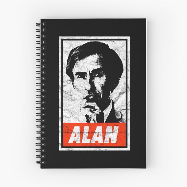 Item preview, Alan - Black Distressed Look designed and sold by risible.
