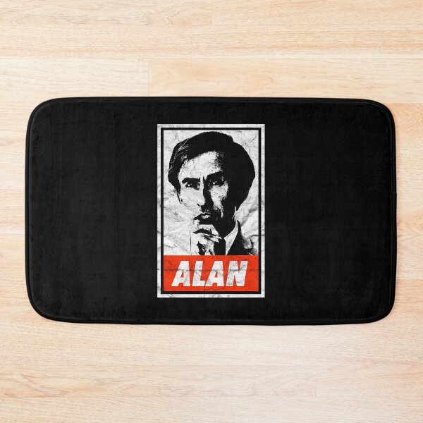 Item preview, Alan - Black Distressed Look designed and sold by risible.
