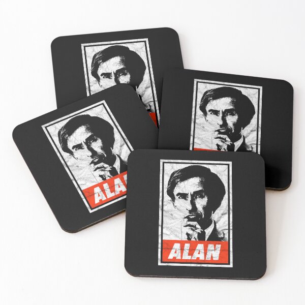 Item preview, Alan - Black Distressed Look designed and sold by risible.