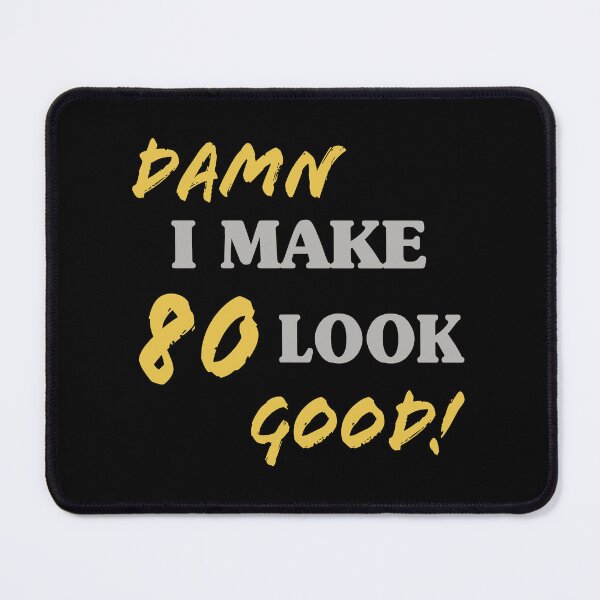 Item preview, Sarcastic 80th Birthday Attitude designed and sold by thepixelgarden.