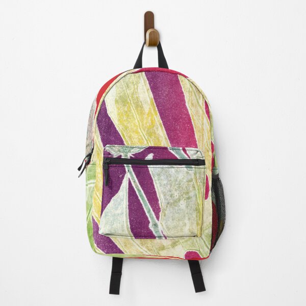 Item preview, Maui Monoprint: Purple-red Monstera designed and sold by JWylie17.