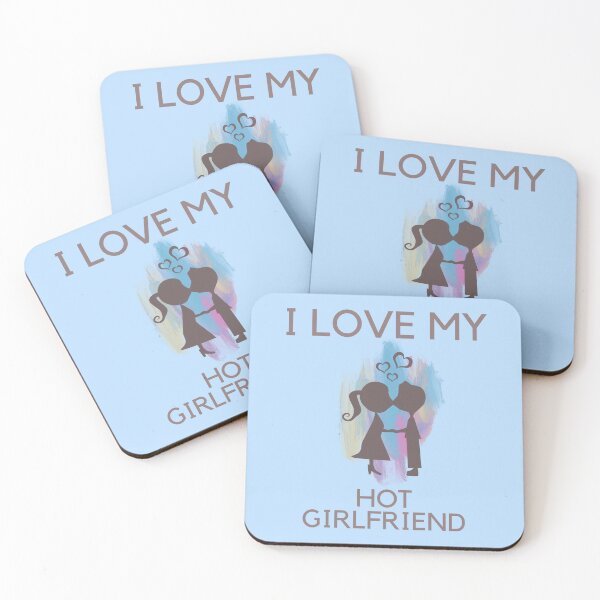 Item preview, I Love My Hot Girlfriend designed and sold by ChachiArts.