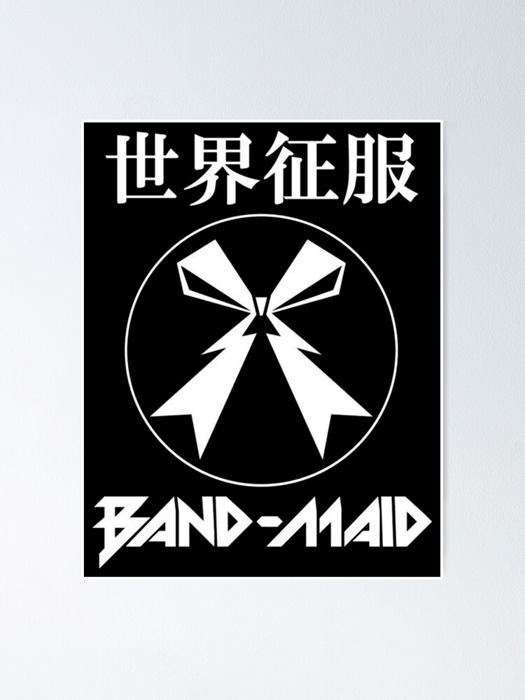 Band Maid - White Logo