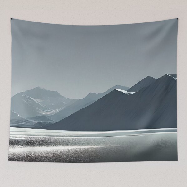 Item preview, minimalist landscape designed and sold by InverseReaction.