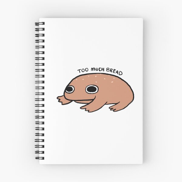 Item preview, Too Much Bread | Bread Frog (with little sesame seeds!) designed and sold by iristocat.