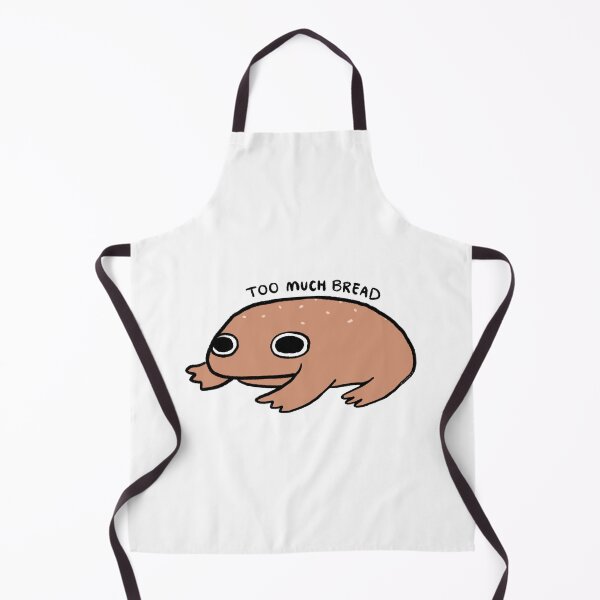Item preview, Too Much Bread | Bread Frog (with little sesame seeds!) designed and sold by iristocat.