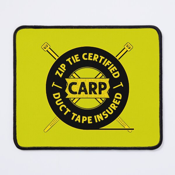 Item preview, Zip Tie Certified, Duct Tape Insured Funny Carpenter Joke Logo Quote designed and sold by CRHPOD20.