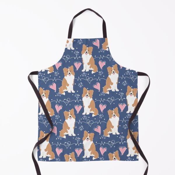 Item preview, LOVE Red Border Collie designed and sold by Lulupainting.