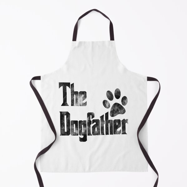 Item preview, The Dogfather Funny Doglover Distressed Black Scratches Paw Print Vintage designed and sold by marie-inks.