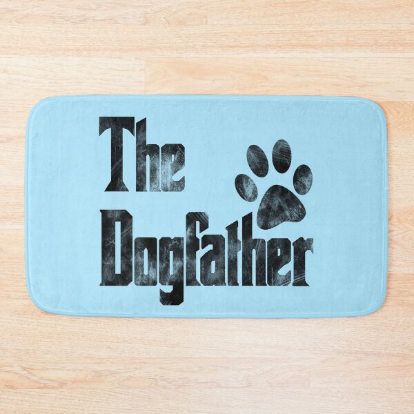 Item preview, The Dogfather Funny Doglover Distressed Black Scratches Paw Print Vintage designed and sold by marie-inks.