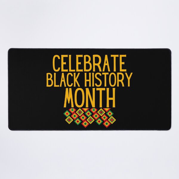 Item preview, Celebrate Black History Month Slogan Text Design designed and sold by EarthArtDesigns.