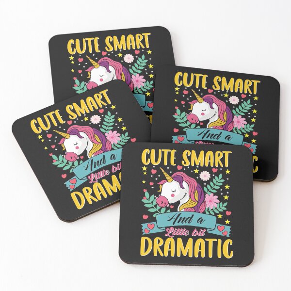 Item preview, A little bit dramatic, Cute Smart  A little bit dramatic designed and sold by graphic-genie.