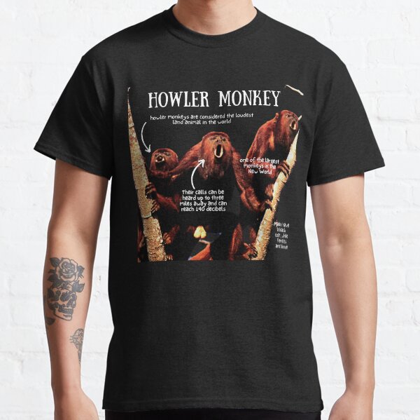 Item preview, Howler Monkey Fun Facts designed and sold by KyleNesas.