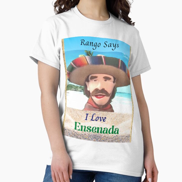Vista previa del artículo con la obra «'Rango dice que amo a Ensenada' México de Portland Puppets», diseñado y vendido por wisestwolf.