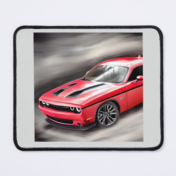 Item preview, American sports car, muscle car, red, V8 engine, classic designed and sold by pixelatedworld.