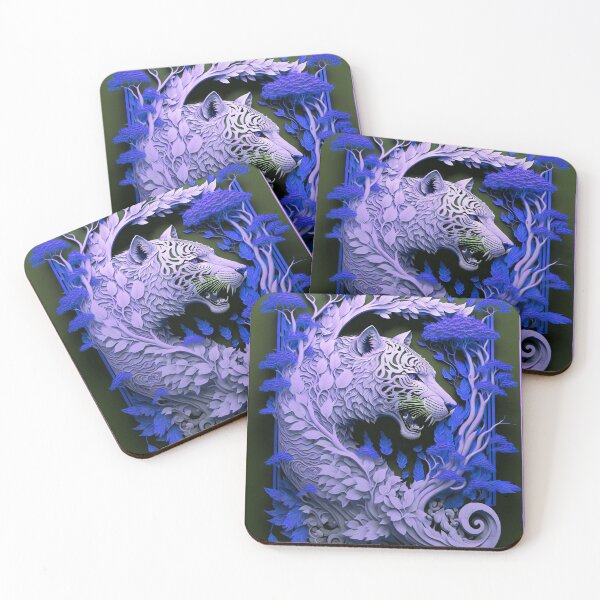 Item preview, Quilling Animal tiger Paper  cut Style designed and sold by PhiloSophyEye.