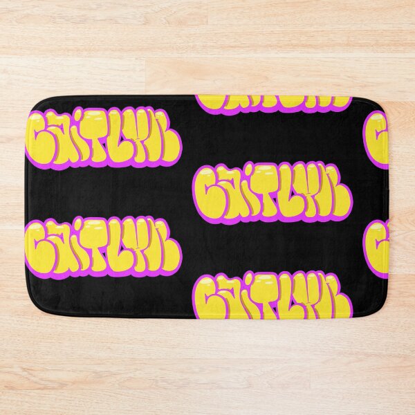 Item preview, Yellow Caitlyn Name Tag designed and sold by ArtByNabes.