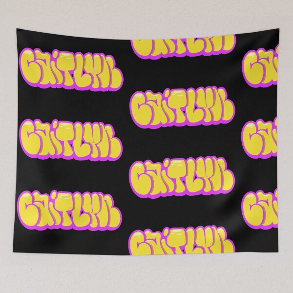 Item preview, Yellow Caitlyn Name Tag designed and sold by ArtByNabes.