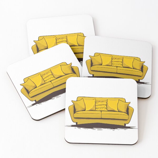 Item preview, Relaxing Yellow Couch Sofa designed and sold by flexyarn.