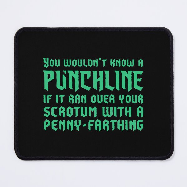 Item preview, Punchline (Green) designed and sold by spookyhobbit.