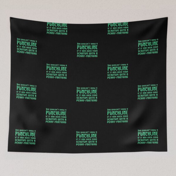 Item preview, Punchline (Green) designed and sold by spookyhobbit.