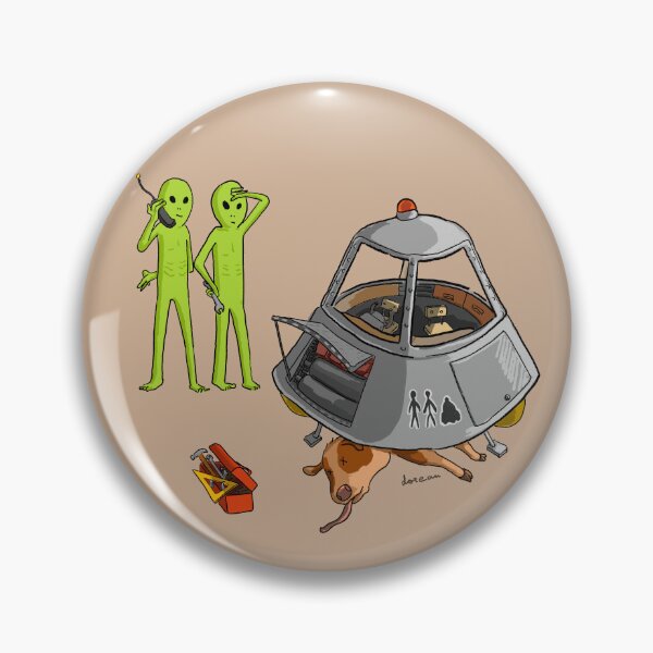 Artikelvorschau, Aliens und ihr UFO machen das UFO-Ding entworfen und verkauft von doteau.