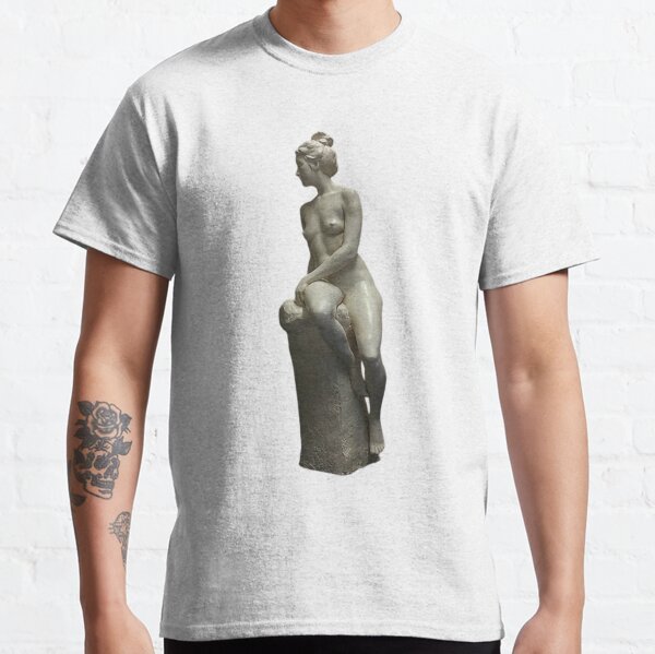 Digitale Muse der Dampfwelle Classic T-Shirt