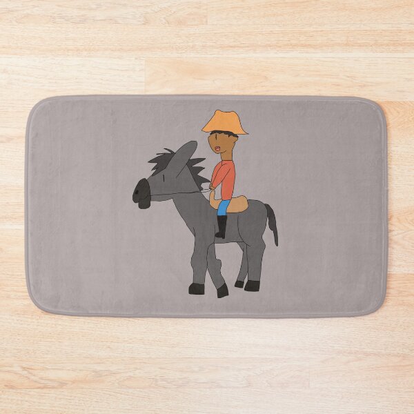 Item preview, hombre montando un burro designed and sold by Usagicollection.