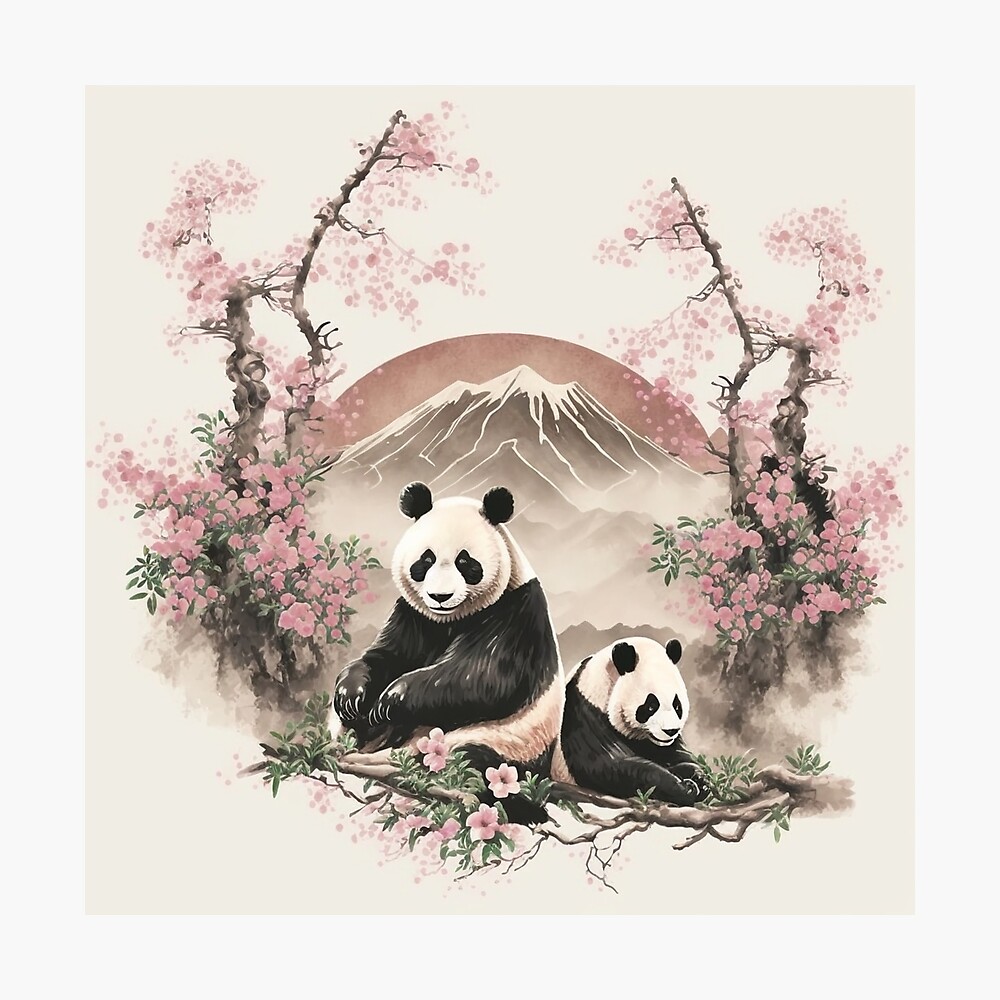Blossoming Panda