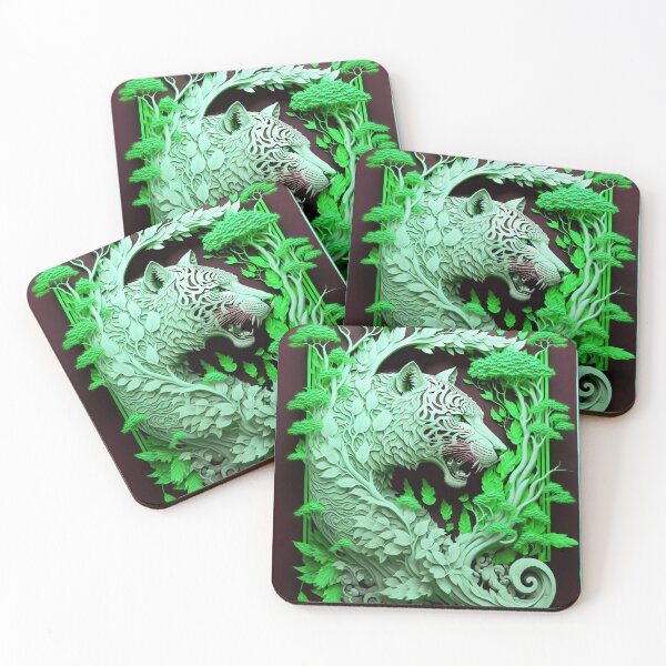 Item preview, Quilling Animal tiger Paper  cut Style designed and sold by PhiloSophyEye.