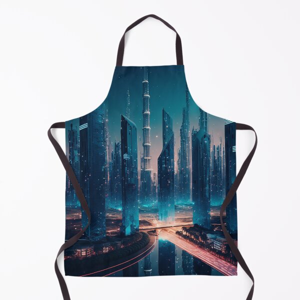 Item preview, Smart City Skyline with skyscrapers in the future designed and sold by Marc Alexander Kunze.