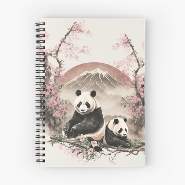 Item preview, Panda Paradise: Cherry Blossoms and Asian Landscapes designed and sold by Goofy-designer.