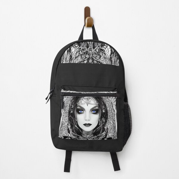 Item preview, A gorgeous Witch design with electric blue eyes , From the witch collection. designed and sold by Goodies Galore.