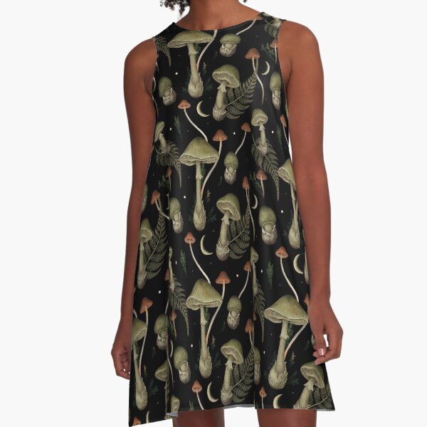 Death Cap A-Line Dress