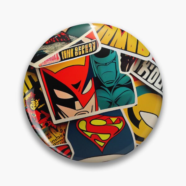Item preview, Superhero Sprints: Dynamic Comic Book Pattern Design designed and sold by UniqueDesignsC.