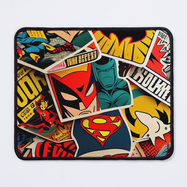 Item preview, Superhero Sprints: Dynamic Comic Book Pattern Design designed and sold by UniqueDesignsC.