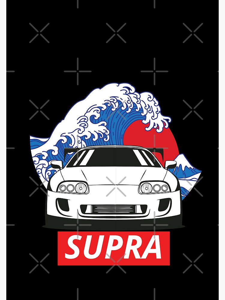 toyota supra fille à la dérive