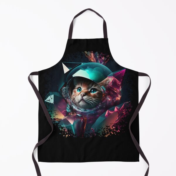 Item preview, Space Cat wearing a Crystal Space Helmet designed and sold by Rocketman2017.