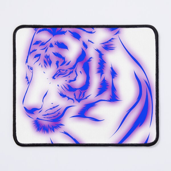 Item preview, Fierce Tiger Head Blue designed and sold by Barnissim.
