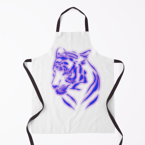 Item preview, Fierce Tiger Head Blue designed and sold by Barnissim.