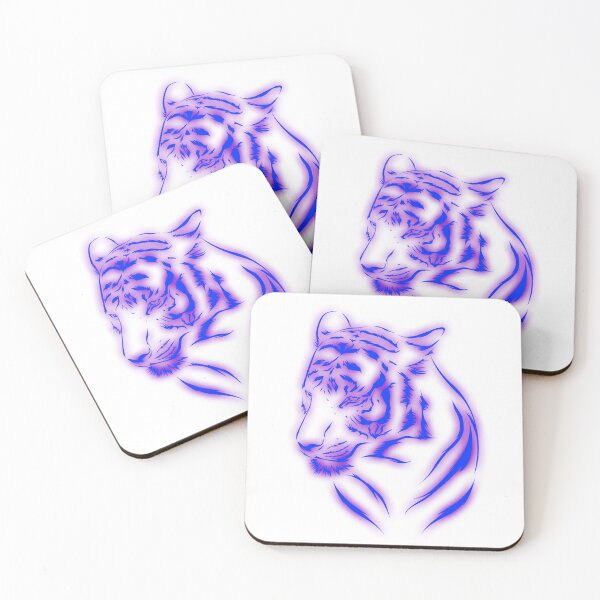 Item preview, Fierce Tiger Head Blue designed and sold by Barnissim.