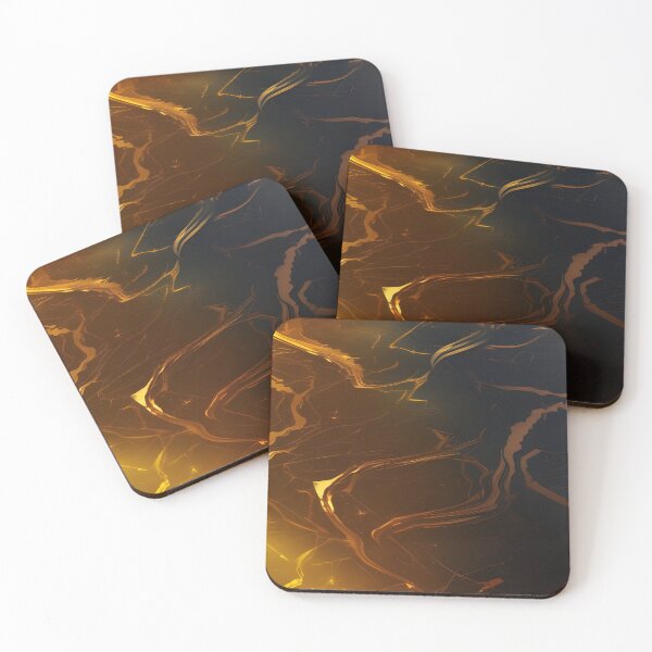 Item preview, Golden Streaks Art designed and sold by MIGSZ.
