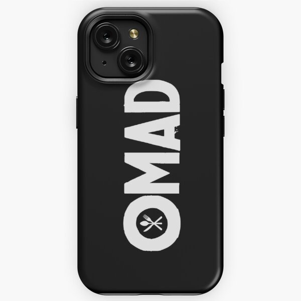 OMAD: One Meal a Day (Black) iPhone Tough Case