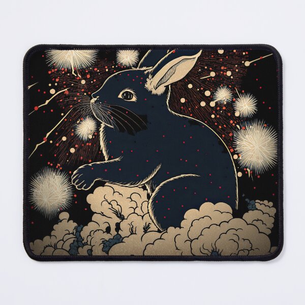 Item preview, Chinese New Year - Year of the Rabbit v2 (no text) designed and sold by ai-datamancer.