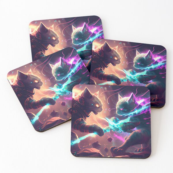 Item preview, Cats epic battle designed and sold by amernian.
