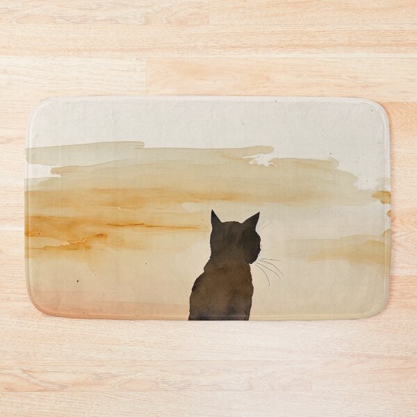 Item preview, cat looking at sunset designed and sold by Chillapy.