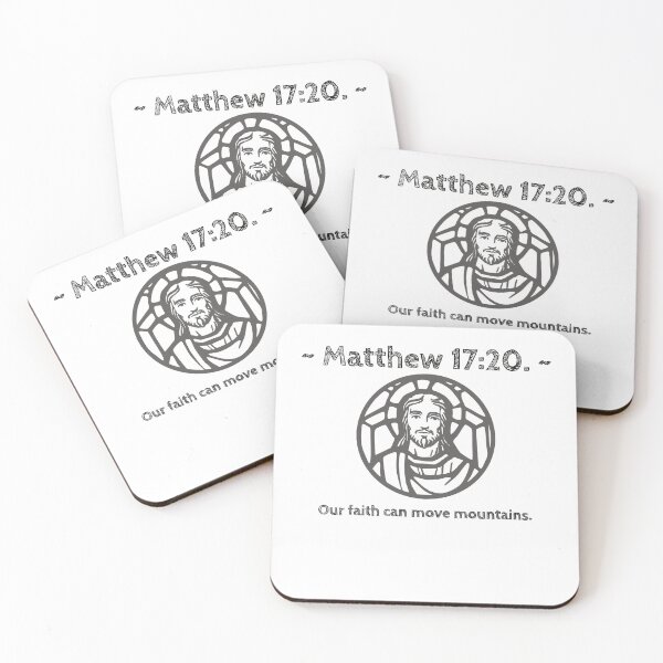 Item preview, Matthew 17:20 Our faith can move mountains. designed and sold by GeoffBeattie.